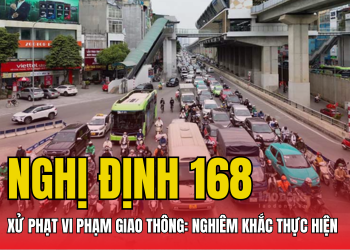 NGHỊ ĐỊNH 168/2024/NĐ-CP XỬ PHẠT GIAO THÔNG ĐƯỜNG BỘ MỚI NHẤT